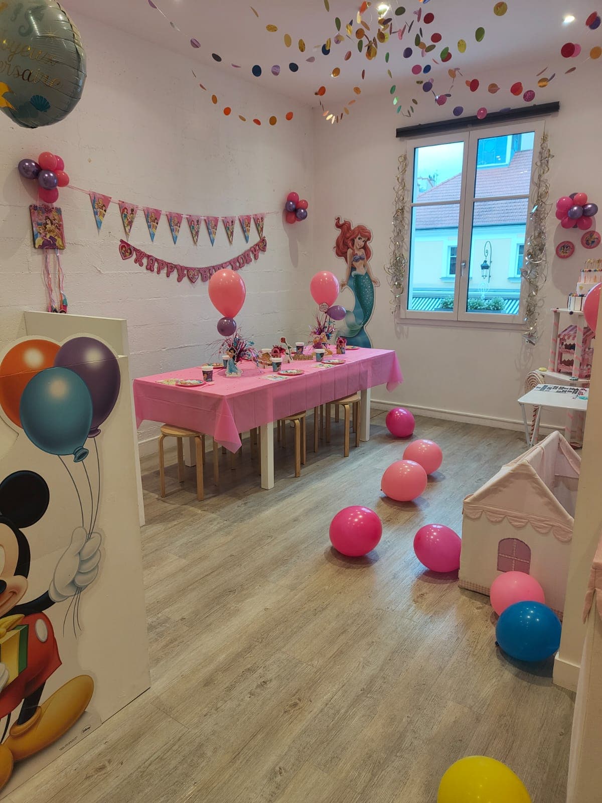 Fête d'anniversaire à La Maison des Petits Loups