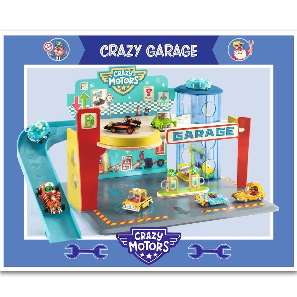 Crazy Garage – Crazy Motors - Djeco